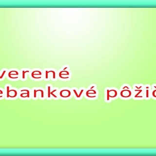 Overené nebankové pôžičky