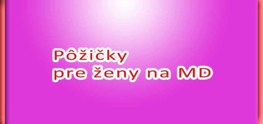 Pôžičky pre ženy na MD